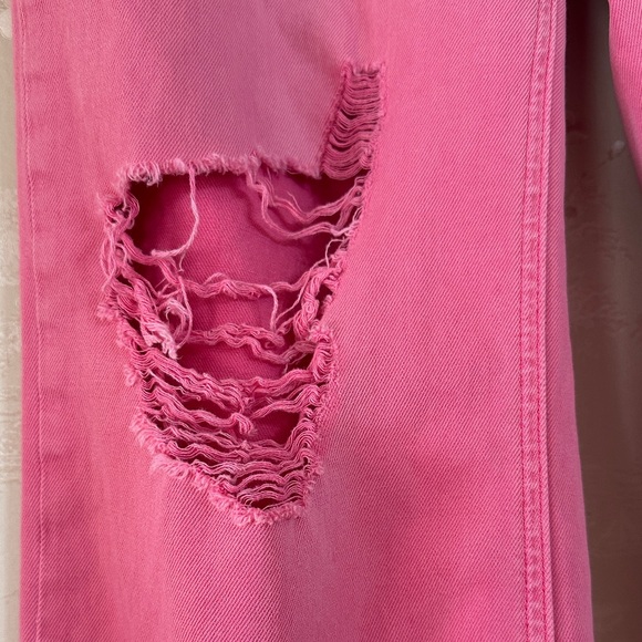 BAYEAS Full Size High Waist Distressed Raw Hem Women's Jeans - Picture 3 of 13